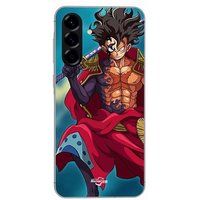 Maniacase Etui voor Samsung Galaxy A26 One Piece Luffy komt Gear 5 binnen