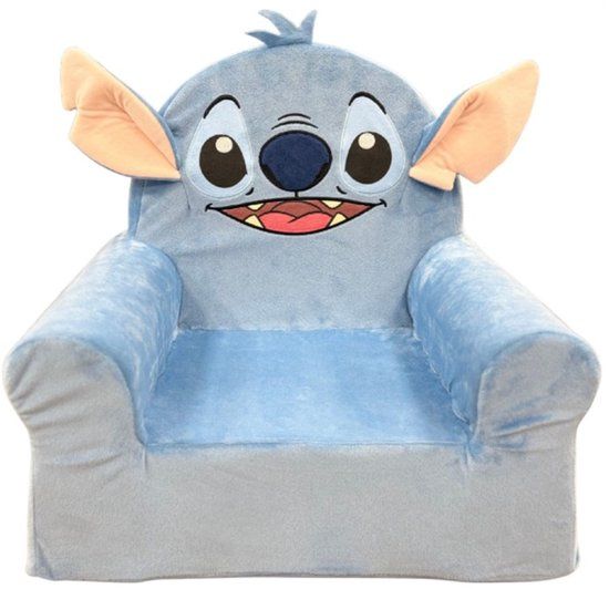 Lilo & Stitch Pluche Stoel - Blauw