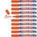 edding 250 Whiteboardmarker, Oranje, Ronde Punt, 3 mm, Doos 10 Stuks