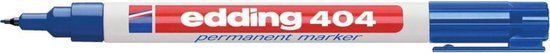 Edding Marker Permanent Edding 404 Rond 0,75 Mm Blauw