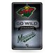 Rico Industries NHL Minnesota Wild Groot metalen bord 28 cm x 43 cm