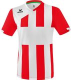 Erima Siena 3.0 Shirt Korte Mouw Heren - Wit / Rood | Maat: XL
