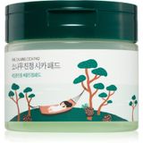 ROUND LAB Pine Calming Cica Pad Non parfumé Disque exfoliant et tonifiant pour tous types de peau 50 feuilles