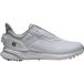 FootJoy Chaussures de golf Pro BOA, sans crampons, blanc/gris