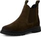 Tamaris - Dames - Laarzen - Khaki - Leer - Maat 37