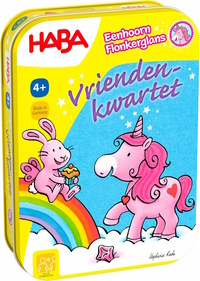 Haba Mini Spel - Eenhoorn Fonkelglans Kwartet