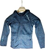 Peak Mountain Fleece sweater voor meisjes Fatora marine one size polyester capuchon lange mouw herfst/winter 2021