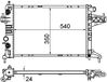 MAHLE CR 390 000S Radiateur du moteur Aluminium, Grille de radiateur soudée, boîte de vitesses manuelle