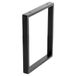 Wagner 12514001 Meubelpoot, design-frame, 400 x 300 mm, zwart gepoedercoat staal, industriële look