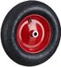Merkloos Relaxdays kruiwagenwiel - 4.80/4.00-8 - luchtband - 39 cm - stalen velg - tot 120 kg