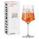 Ritzenhoff 2841015 Aperitiefglas 500 ml – Serie Sommerrausch Nr. 15 – Aperizzo-glas bladmotief groen – Made in Germany