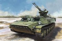 Trumpeter Modelbouwpakket Militaire voertuigen - 09618 MT-LB with zu-23-2 Plastic - 1:35 - Modelbouw