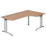 hjh OFFICE PRO Bela 82 S Walnoot - Walnoot
