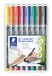 STAEDTLER Lumocolor 313 Permanente stiften – 8 kleuren, 0,4 mm