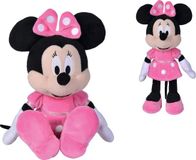 Disney - Minnie Mouse - Peluche - Robe Rose - 35 cm