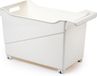 Plasticforte Boîte de rangement - blanc - 45 x 24 x 27.5 cm - plastique - à roulettes