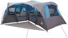 vidaXL Gezinstent met regenhoes, waterdicht, 6-persoons, Blauw