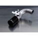 Remus REM0880141683CB Street Race Silencieux avec valve intégrée, chrome noir, diamètre 84 mm