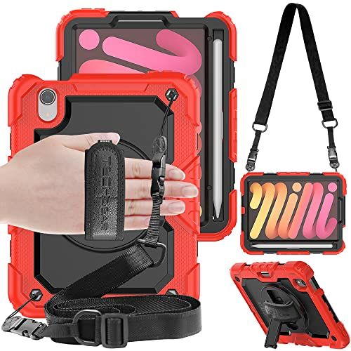 TECHGEAR UTILITY iPad Mini 6 (2021) 8.3" Rood