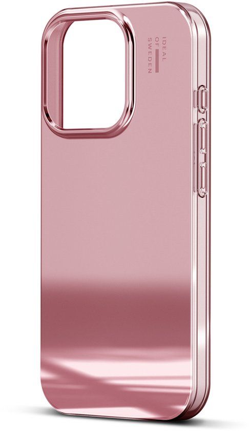 iDeal of Sweden Mirror Case geschikt voor Apple iPhone 16 Pro Max - Mirror Rose Pink