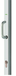 Lips Lips Opbouw-espagnolet | 335 | SKG** | lengte 2500mm | aluminium kleur F1 | inclusief afdekkap. - 10005172