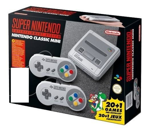 Nintendo Classic Mini (SNES) Super Nintendo Entertainment System - Grijs