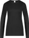 Ten Cate thermo long sleeve zwart rib voor Dames | Maat L