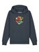 Watapparel Sweatshirt ' Pixel Zauberwürfel ' antraciet / gemengde kleuren