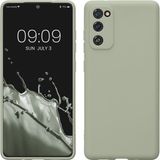 kwmobile telefoonhoesje geschikt voor Samsung Galaxy S20 FE - Hoesje voor smartphone - Precisie camera uitsnede - In grijsgroen