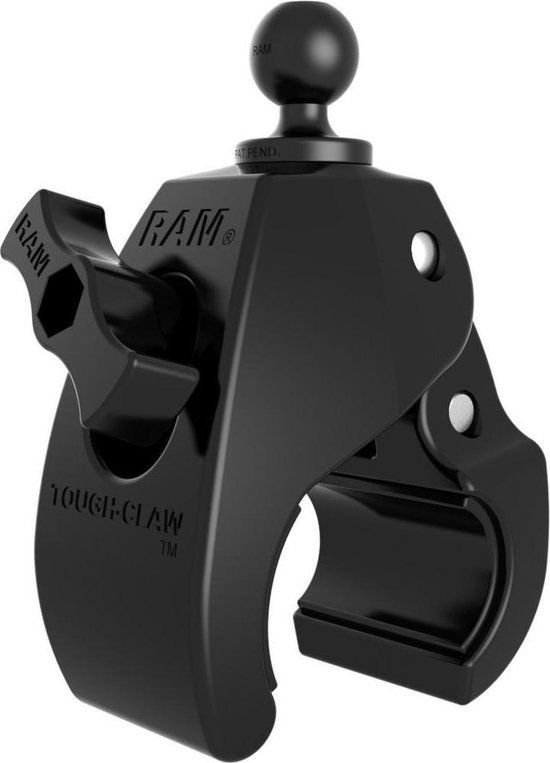 RAM Mounts Tough-Claw Large Clamp Base with Ball - Black