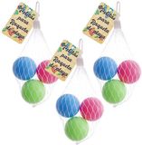 Cm Beachballetjes - multicolore - 40 mm - Set van 9x stuks - premium - plage