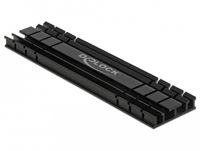 DeLOCK Heatsink flat 100 mm for M.2 module black