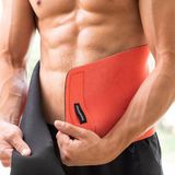 InnovaGoods Sauna band - Afslankgordel - Fitness - Waist Trainer Man/Vrouw - zweetband met sauna effect - One Size - Rood