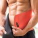 InnovaGoods Sauna band - Afslankgordel - Fitness - Waist Trainer Man/Vrouw - zweetband met sauna effect - One Size - Rood