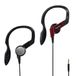 Hama 4Sport Hoofdtelefoons Bedraad Oorhaak Sporten Zwart, Rood