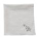 Lene Bjerre Starlia Serviette en tissu Blanc-argenté, 45x45 cm
