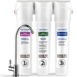Filtre à eau sous évier avec triple filtration