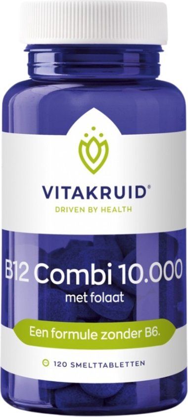 Vitakruid B12 Combi 10.000 met folaat - 120 tabletten