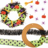Baker Ross FN341 Halloween krans maken - Halloween krans maken kunsten en ambachten