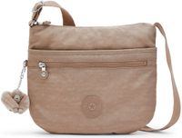 Kipling Arto Schoudertas Tan Beige