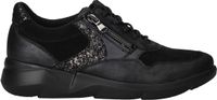 Waldläufer K Funky Sneakers - Leer - Dames - Zwart - Maat 39