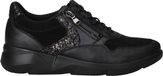 Waldläufer K Funky Sneakers - Leer - Dames - Zwart - Maat 39