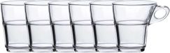 Duralex Espresso glazen Caprice transparant - 6x stuks - 90 ml