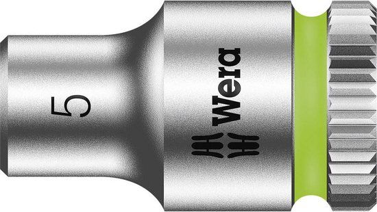 Wera 8790 HMA 05003503001 Dop (zeskant) Dopsleutelinzetstuk 5 mm 1/4 (6.3 mm)