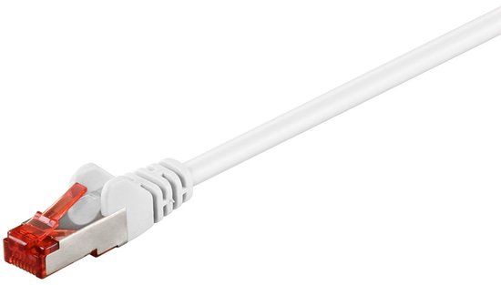 Goobay Netwerkkabel - RJ45 - 10 m - Wit