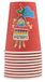 Pro tafelkleed, ref. 89160i, 10 papieren bekers, 20 cl, superhelden