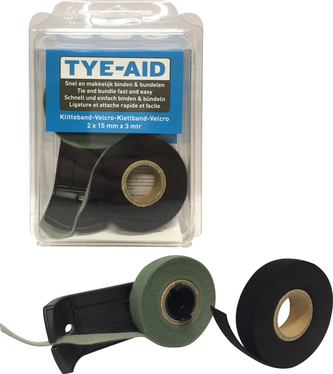 Tear-Aid Klittenband Set - Inclusief Snijmes - Multifunctioneel