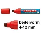 Edding 388 flipchart marker rood