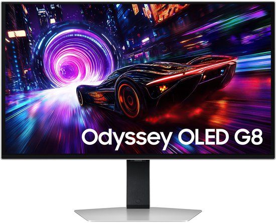 Samsung Gaming Monitor Odyssey OLED G81SF LS27FG810SUXEN 27" 240 Hz 4K UHD Zilver