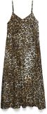 VERO MODA VMJOSIE CALF SINGLET DRESS WVN GA Mini jurk Dames Silver Lining Panterprint Viscose